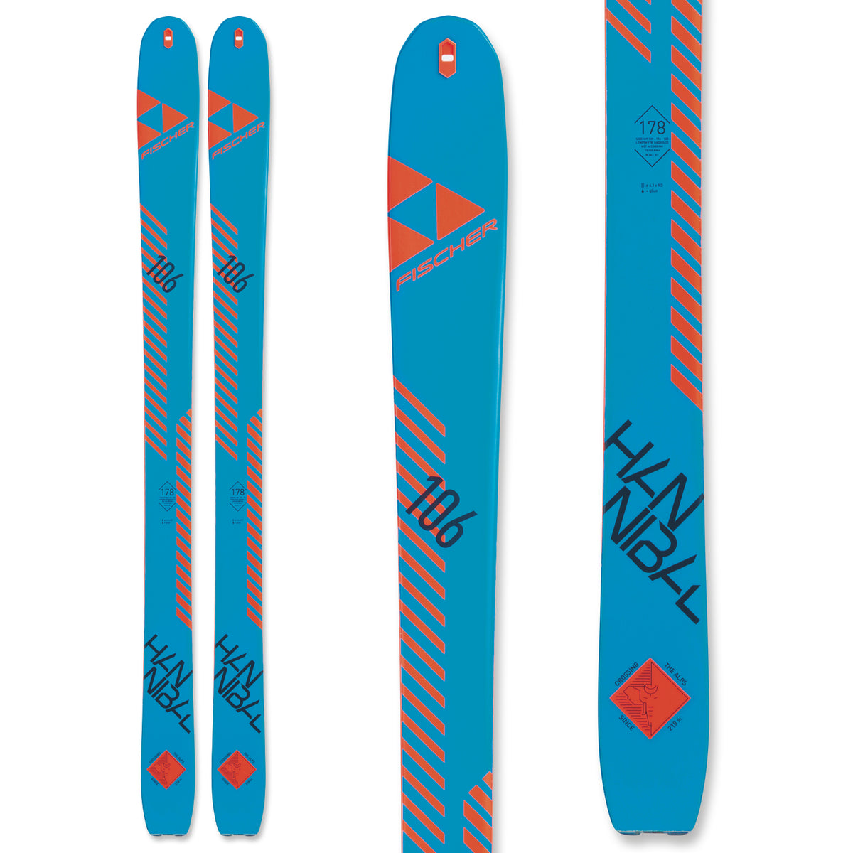 Fischer Hannibal 106 Carbon Skis 2021