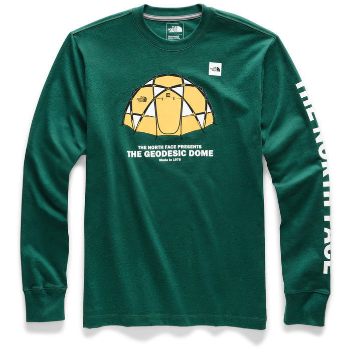 The North Face Long-Sleeve From The Beginning Heavyweight T-Shirt Night Green