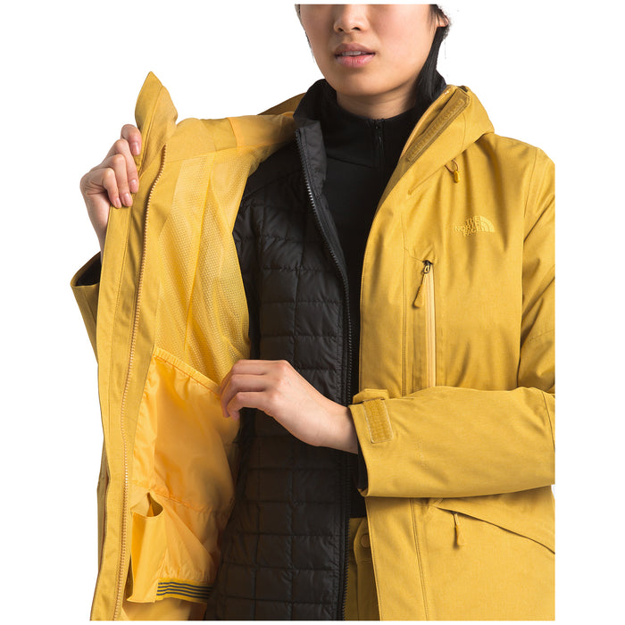 The North Face ThermoBall™ Eco Snow Triclimate® Jacket - Women's Golden Spice Heather