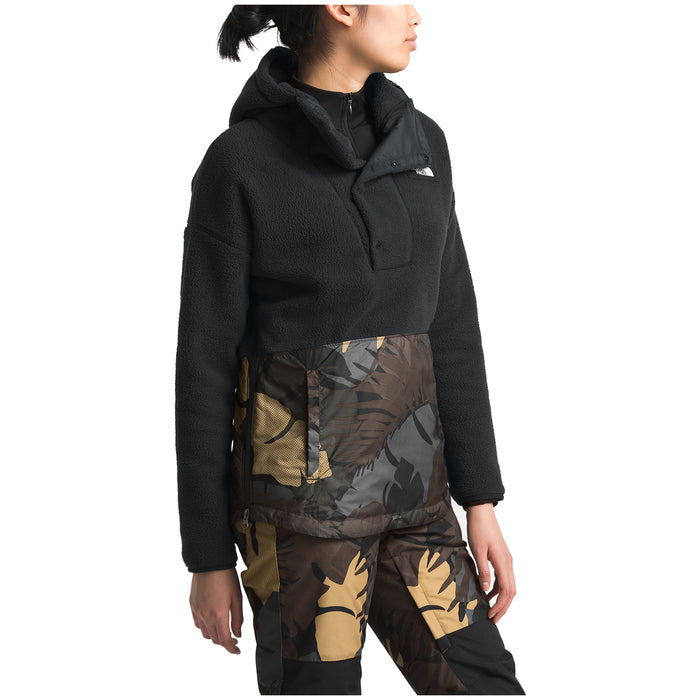 The North Face Riit Pullover - Women's TNF Black/New Taupe Green Palms Print
