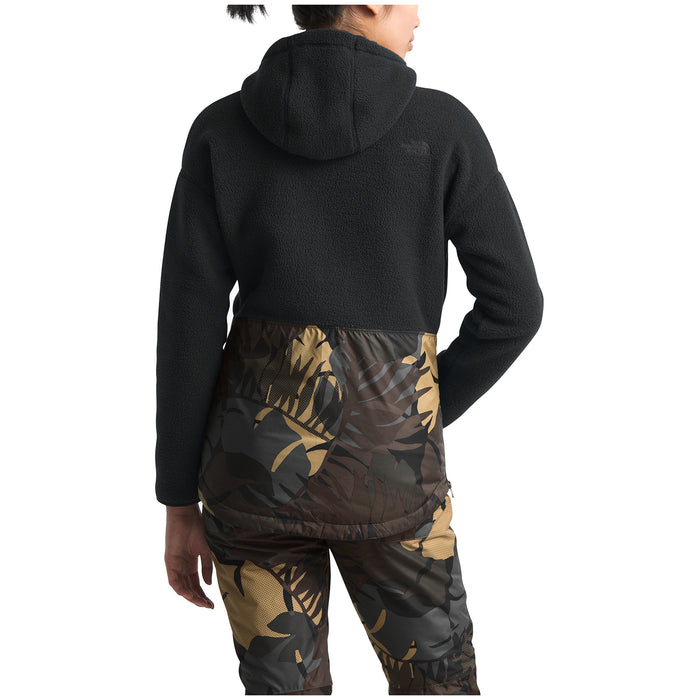 The North Face Riit Pullover - Women's TNF Black/New Taupe Green Palms Print