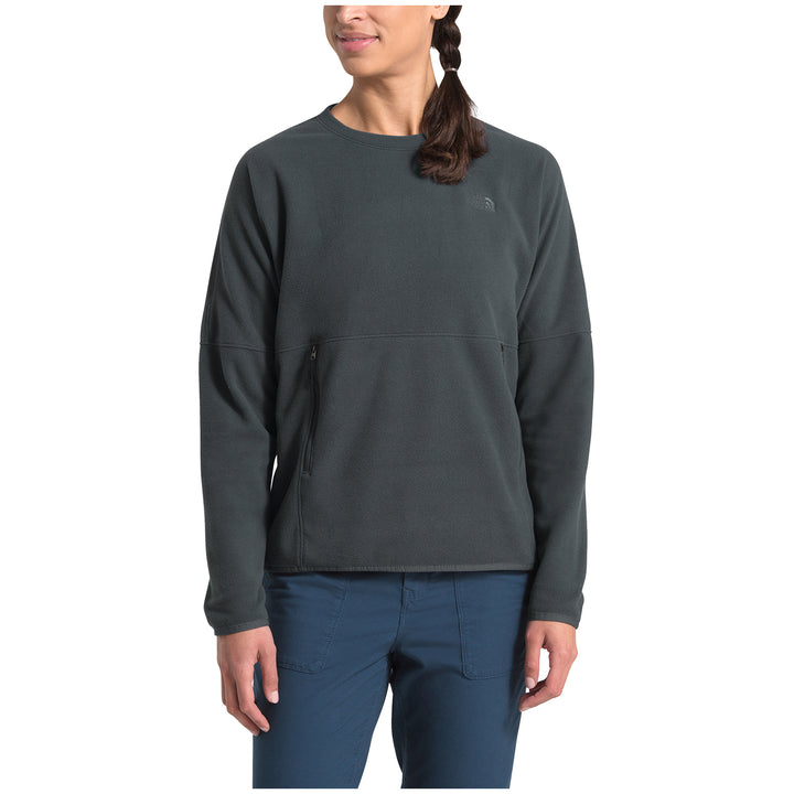 The North Face TKA Glacier Crew - Women's Asphalt Grey/Asphalt Grey