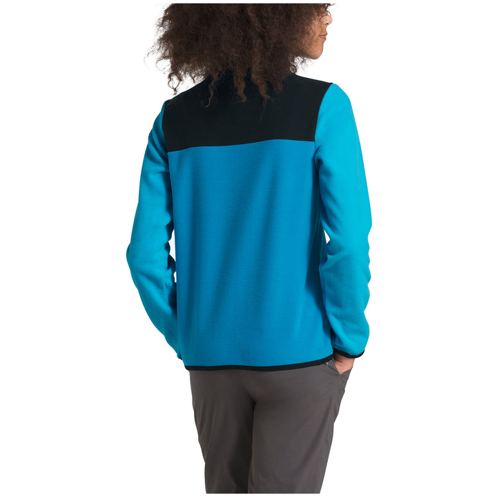 The North Face Glacier 1/4 Snap Pullover - Girls' Acoustic Blue