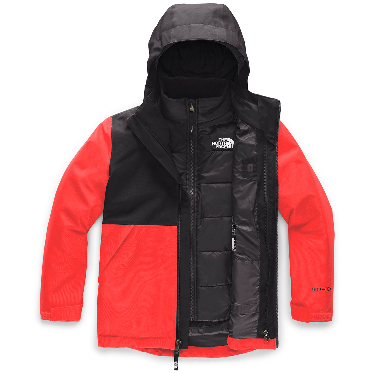 The North Face Fresh Tracks Triclimate GORE-TEX Jacket - Boys' Fiery Red