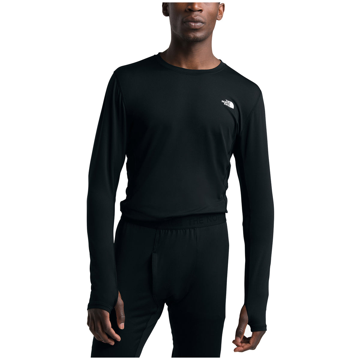 The North Face Warm Poly Crew Top TNF Black