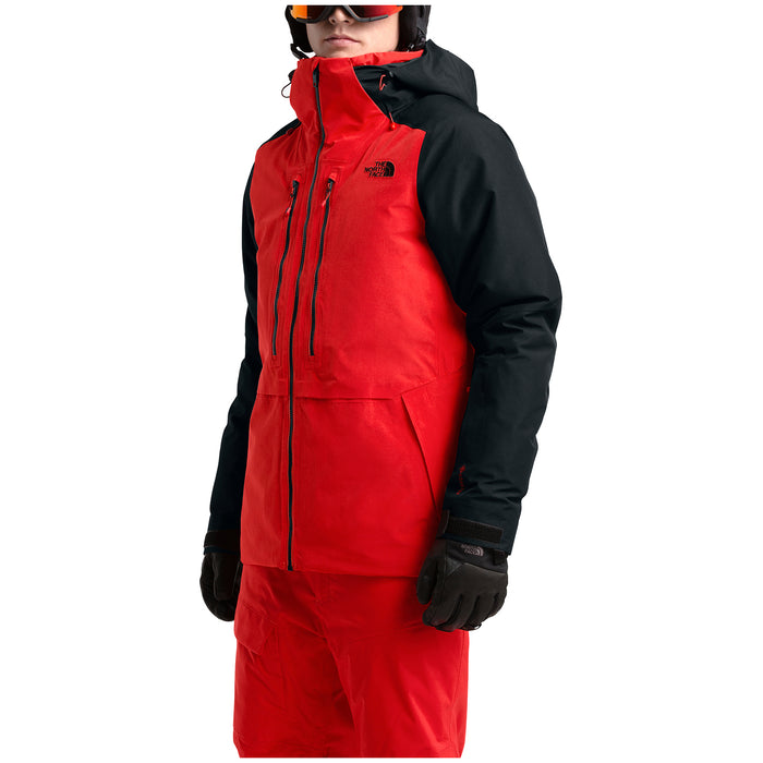 The North Face Powder Guide Jacket Fiery Red/TNF Black