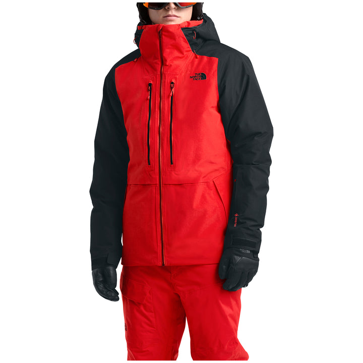 The North Face Powder Guide Jacket Fiery Red/TNF Black