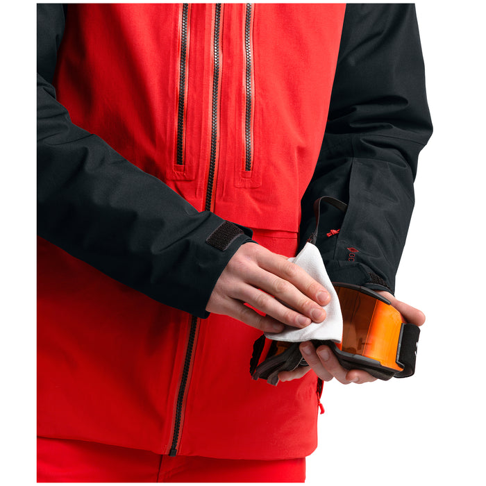 The North Face Powder Guide Jacket Fiery Red/TNF Black
