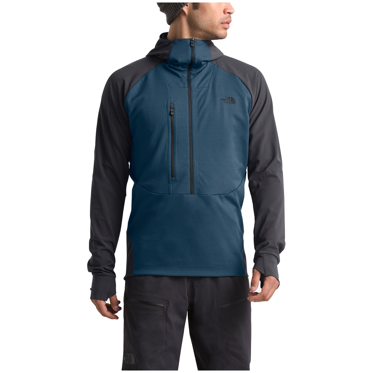 The North Face Respirator Hoodie Blue Wing Teal/Weathered Black