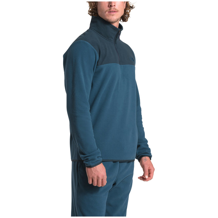 The North Face TKA Glacier 1/4 Zip Blue Wing Teal/Urban Navy