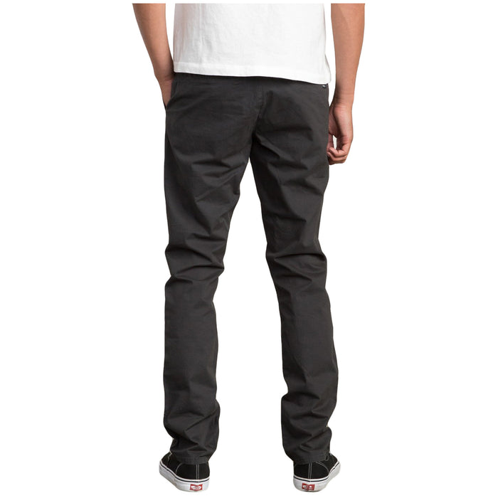 RVCA Daggers Slim-Straight Chino Pants Pirate Black