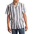Dark Seas Rosarito Short-Sleeve Shirt Gunmetal/White