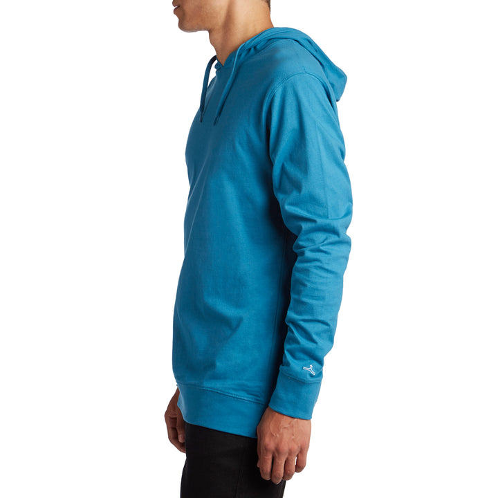 evo Lightweight Pullover Hoodie Neptune Blue