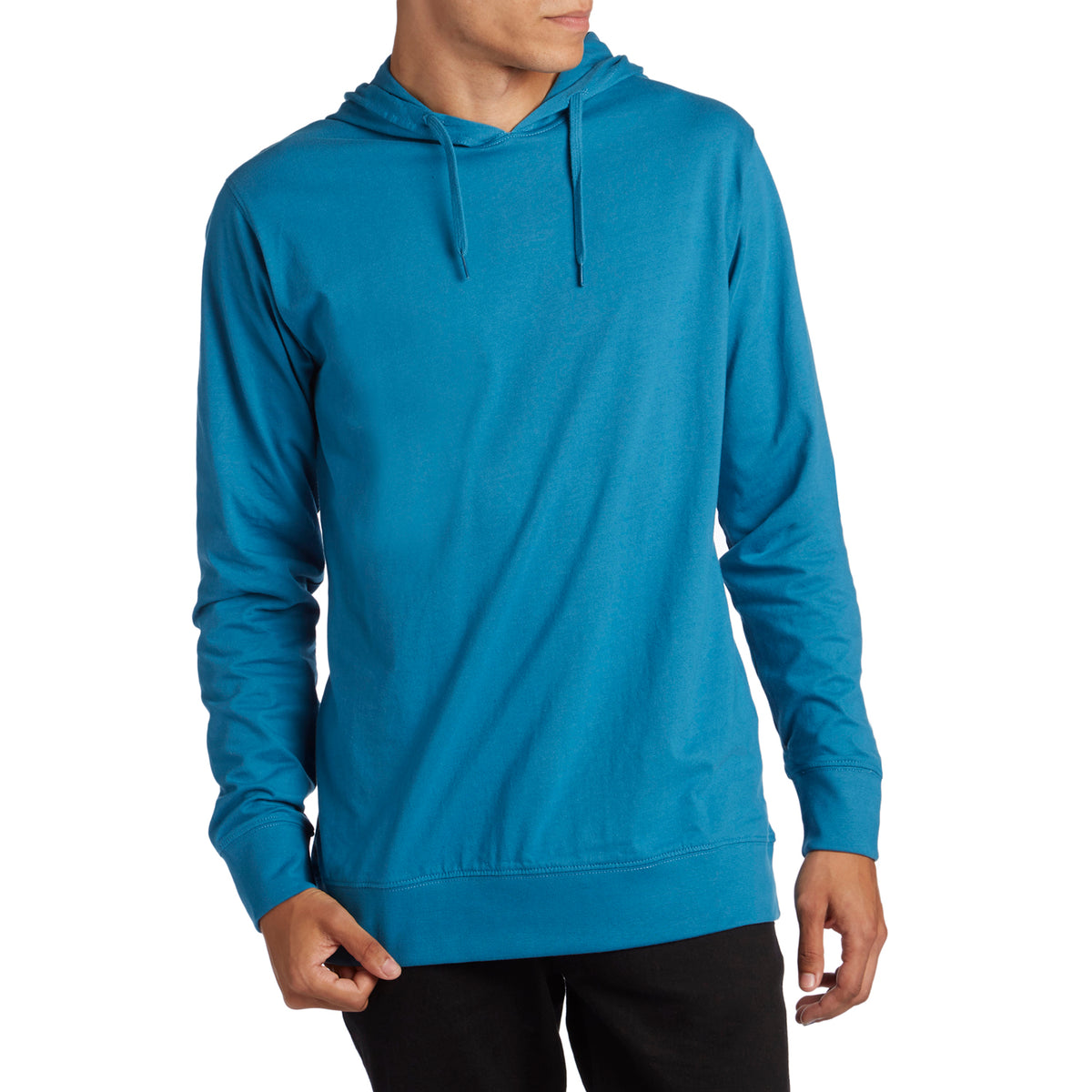 evo Lightweight Pullover Hoodie Neptune Blue