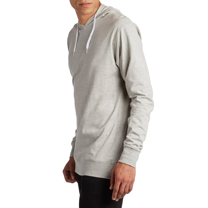 evo Lightweight Pullover Hoodie Grey Heather
