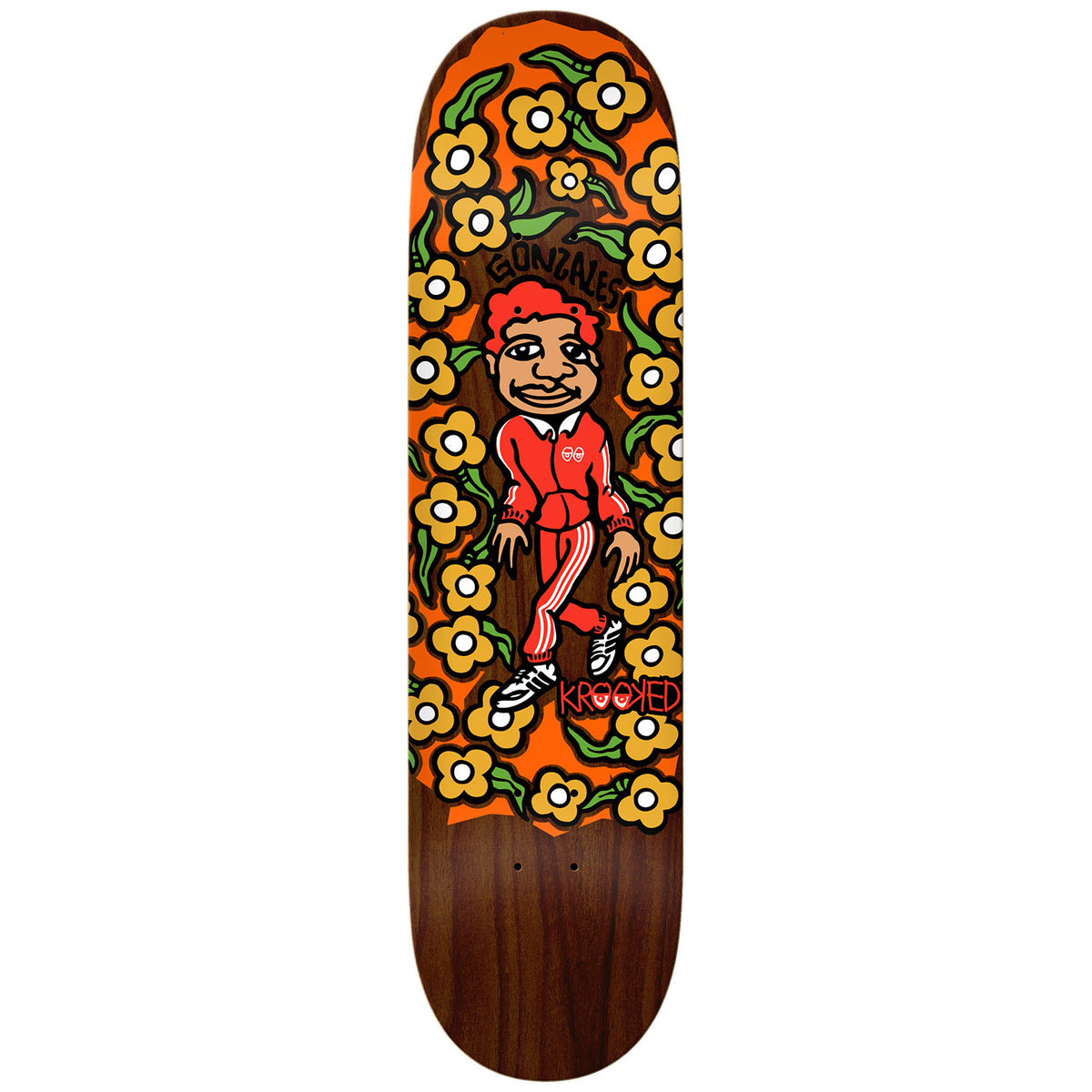 Krooked Gonz Sweatpants 8.5 Skateboard Deck