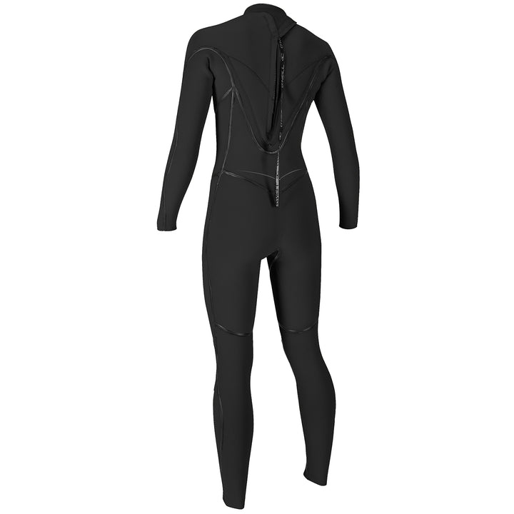 O'Neill 4/3 Psycho One Back Zip Wetsuit - Women's Black/Black/Black