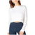 Beyond Yoga Back Out Reversible Cropped Pullover - Women's White