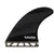 Futures Legacy F8 Large Tri Fin Set Gray/Black