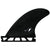 Futures SB1 Sidebite Longboard Fin Set Black