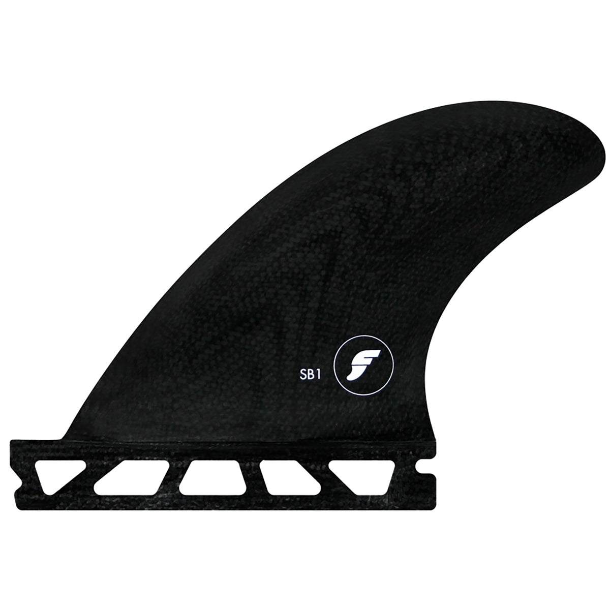 Futures SB1 Sidebite Longboard Fin Set Black