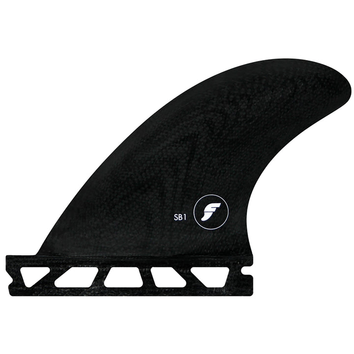 Futures SB1 Sidebite Longboard Fin Set Black