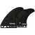 Futures Firewire Large 5-Fin Set Black/Carbon