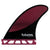 Futures Legacy P4 Small Tri Fin Set Burgundy/Black