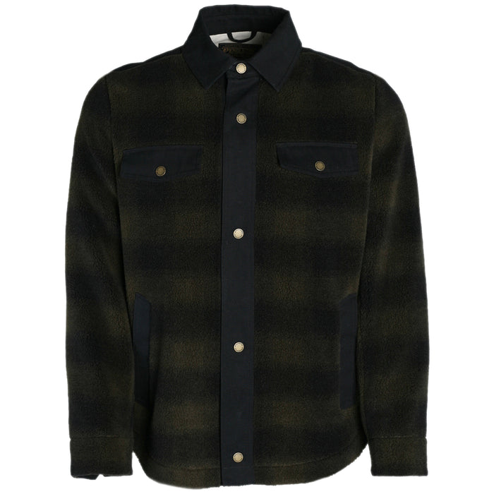 Pendleton Redwood Shirt Jacket Pendleton Iconic Olive Buffalo Ombre