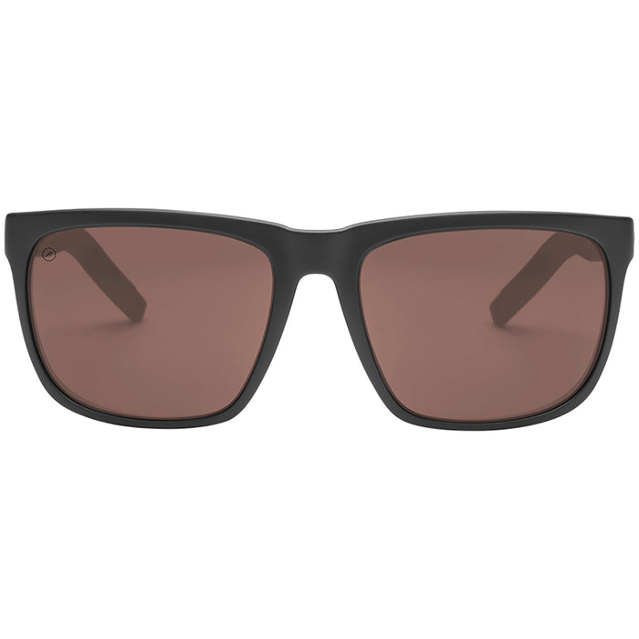 Electric Knoxville XL S Sunglasses Matte Black /Ohm+ Polarized Rose