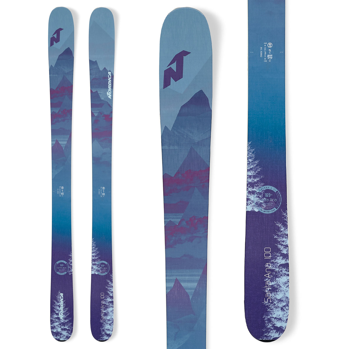 Nordica Santa Ana 100 Skis - Women's 2020