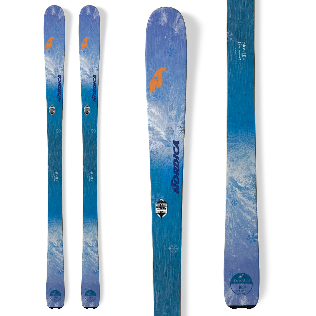Nordica Astral 78 Skis - Women's 2019