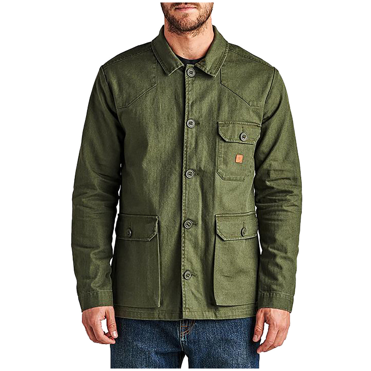 Roark Square Go Jacket Dark Army