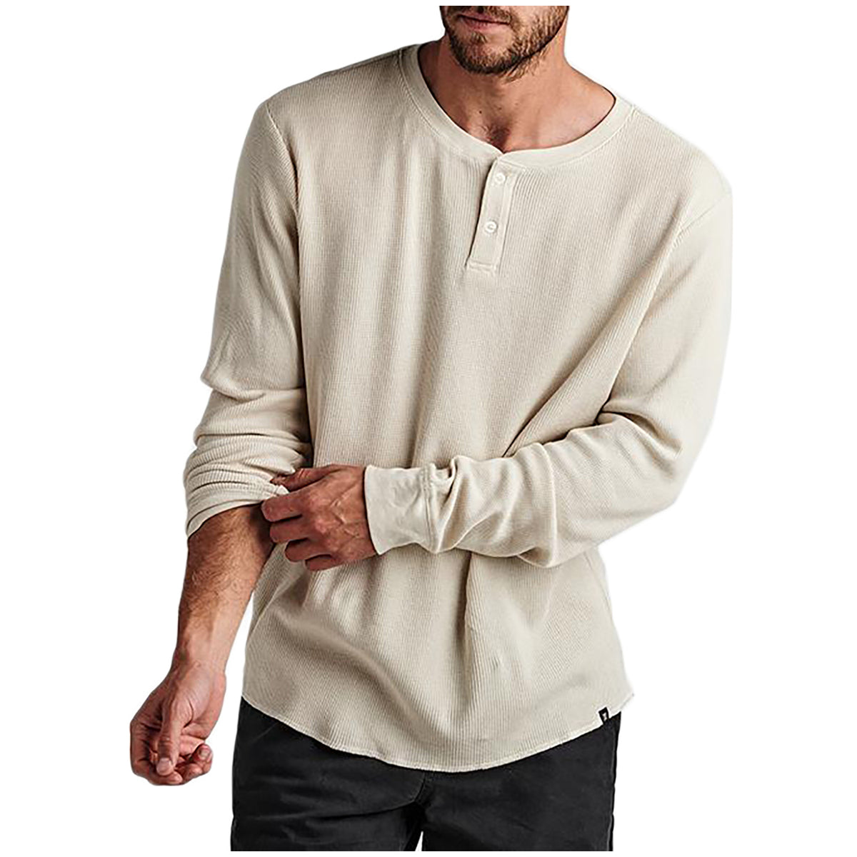 Roark Tomac Long-Sleeve Knit Thermal Shirt Natural