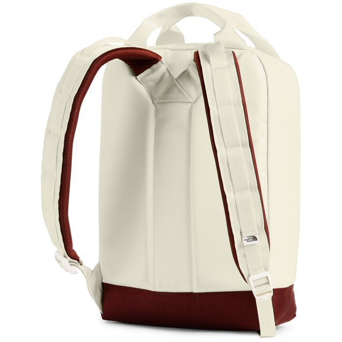 The North Face Tote Pack Vintage White/Sequoia Red
