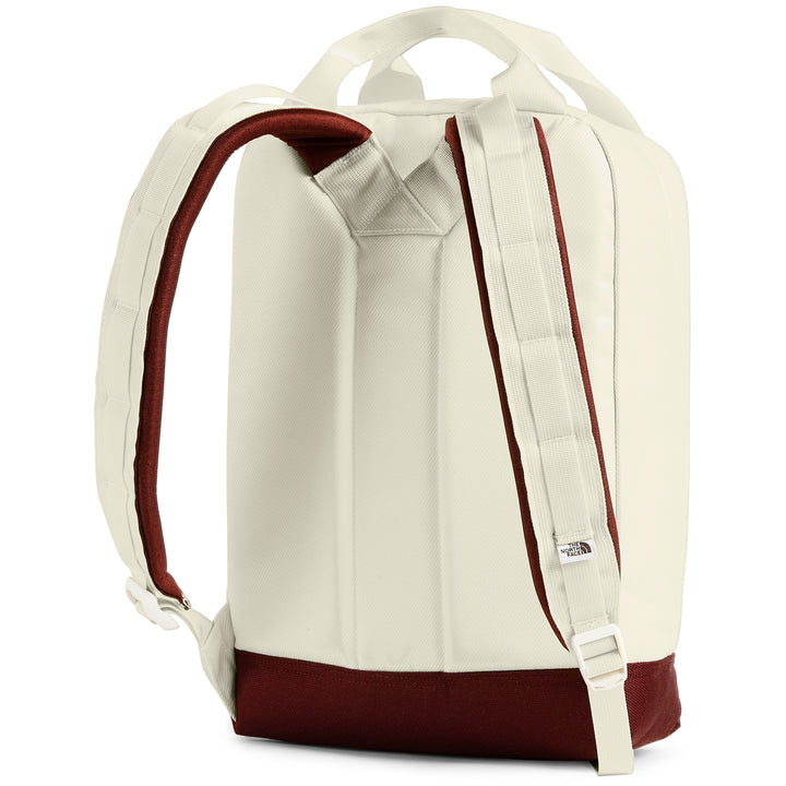 The North Face Tote Pack Vintage White/Sequoia Red