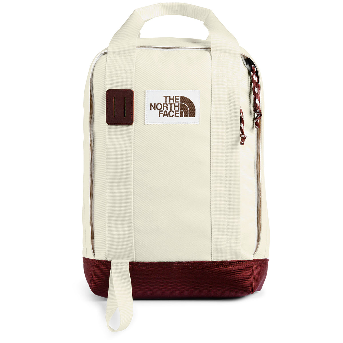 The North Face Tote Pack Vintage White/Sequoia Red