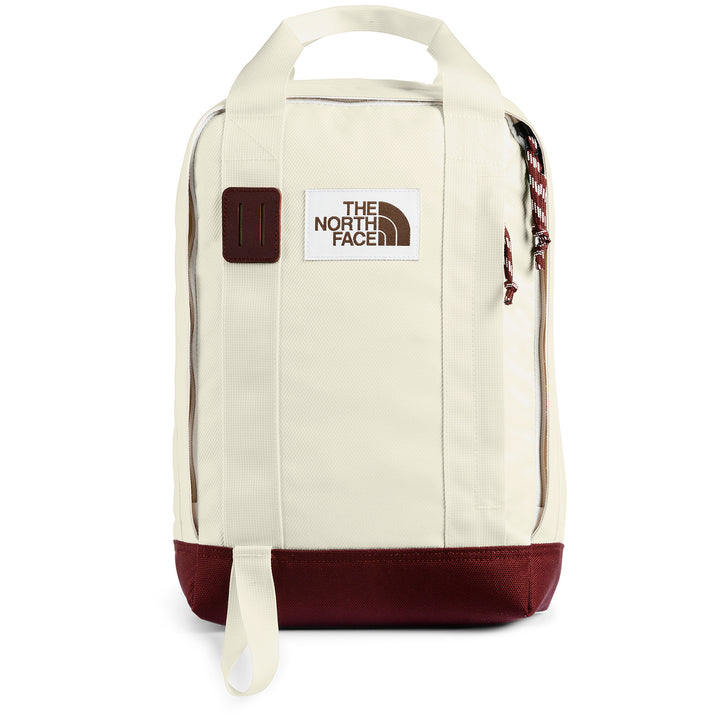 The North Face Tote Pack Vintage White/Sequoia Red