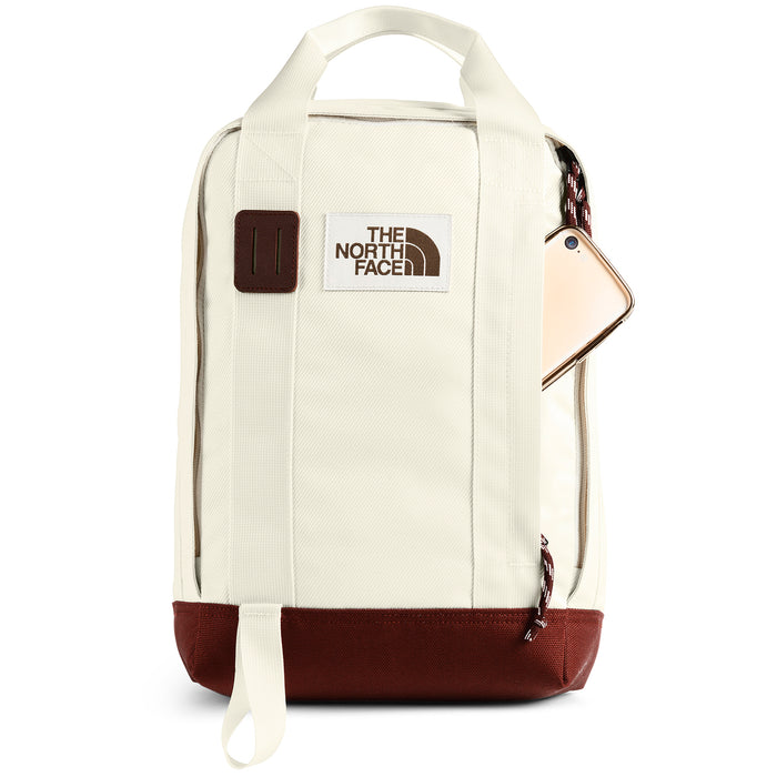 The North Face Tote Pack Vintage White/Sequoia Red