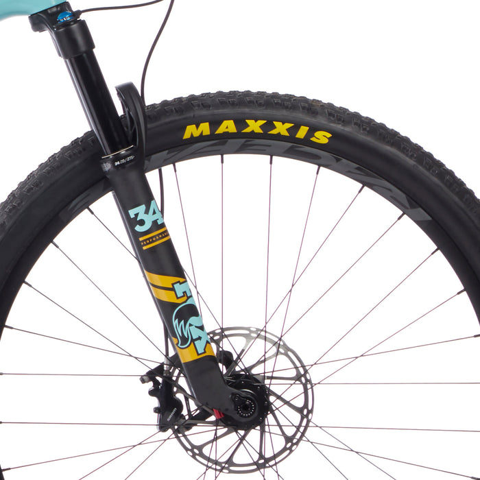Santa Cruz Bicycles Blur C S TR Complete Mountain Bike 2020 Gloss Aqua