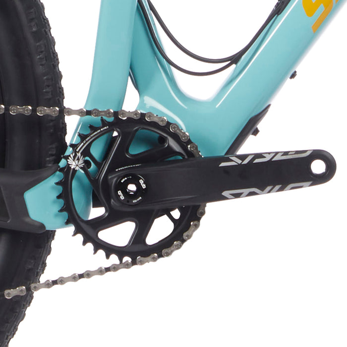 Santa Cruz Bicycles Blur C S TR Complete Mountain Bike 2020 Gloss Aqua