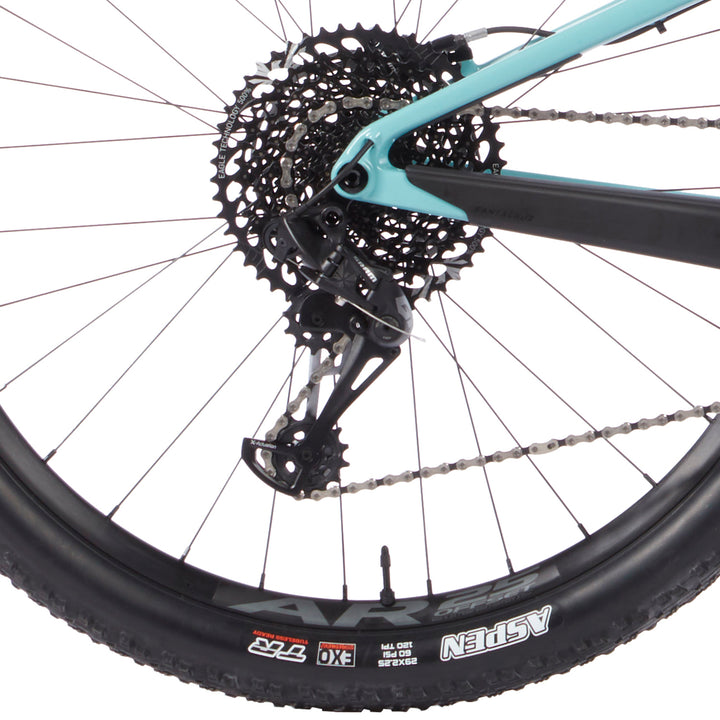 Santa Cruz Bicycles Blur C S TR Complete Mountain Bike 2020 Gloss Aqua