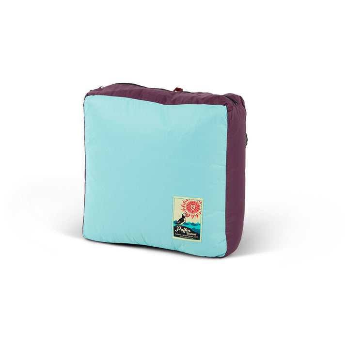 Nemo Puffin Blanket Blackberry/Sea Spray