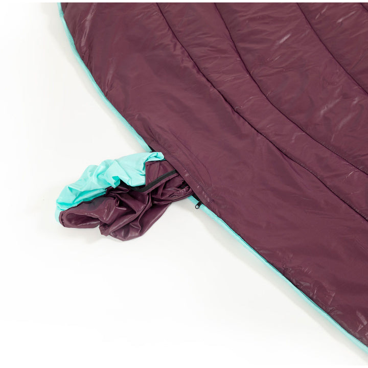 Nemo Puffin Blanket Blackberry/Sea Spray