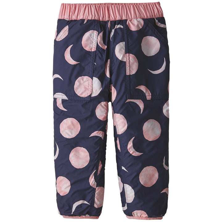 Patagonia Reversible Tribbles Pants - Toddlers' Many Moons: Rosebud Pink