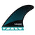 Futures Legacy R4 Small Tri Fin Set Teal/Black