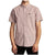 RVCA That'll Do Stretch Short-Sleeve Shirt Oxblood