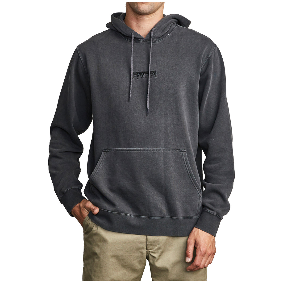 RVCA Blocked Hoodie Pirate Black