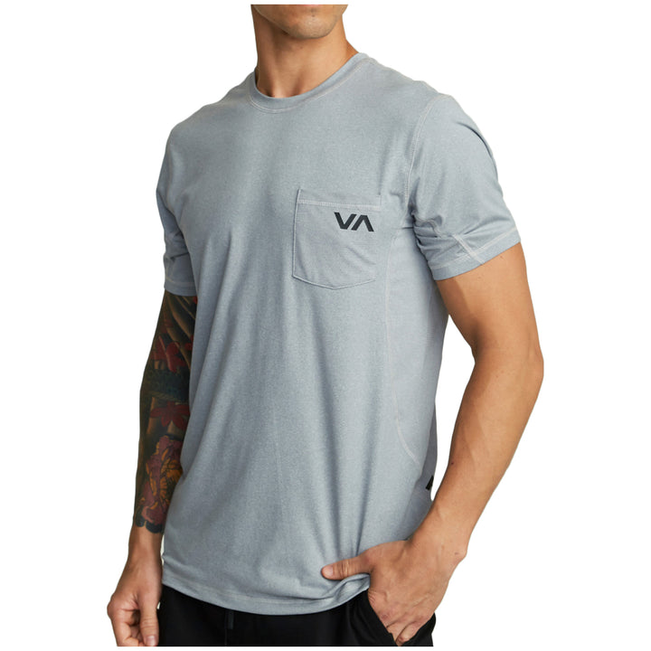 RVCA Sport Vent T-Shirt Smoke