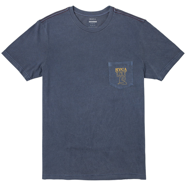 RVCA Ramses T-Shirt Moody Blue